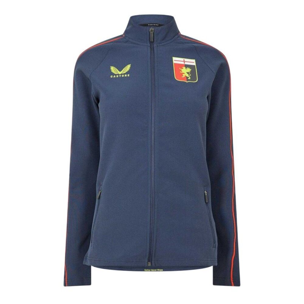 Castore Womens/Ladies Anthem Genoa CFC Full Zip Track Jacket / Navy